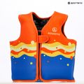 Жилет страхувальний AQUASTIC Junior помаранчевий/блакитний 12