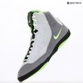 Кросівки борцівські Nike Inflict 4 football grey/lime blast/anthracite/white 9