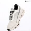Кросівки для бігу чоловічі On Cloudmonster allwhite 9
