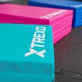 Матрац гімнастичний TREXO складний 195 x 80 x 5 см блакитний 14