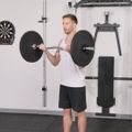 Диски бамперові олімпійські TREXO чорні TRX-BMP020 20 кг 14