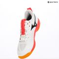 Кросівки волейбольні Mizuno Wave Momentum Pro white/fiery coral 2/citrus 18