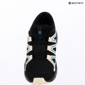 Кросівки для бігу дитячі Salomon Speedcross Waterproof black/vanilla ice/french blue 15