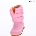 Дитячі зимові черевики Crocs Classic Neo Puff pink tweed/gum 16