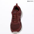 Кросівки чоловічі SKECHERS Burns Agoura burgundy 14