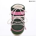 Черевики зимові жіночі Moon Boot Icon Low Space Racing forest green/silver/pink 10