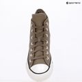 Кеди Converse Chuck Taylor All Star Faux Leather Hi classic taupe/dark matter 9