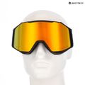 Окуляри гірськолижні UVEX Gravity FM black matt/mirror yellow/orange/clear 6
