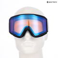Окуляри гірськолижні UVEX Blast FM black matt/mirror blue 10