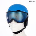 Шолом гірськолижний дитячий ATTABO Avens 2.0 Jr Visor блакитний 19
