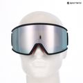 Окуляри гірськолижні SCOTT Ambit Compact black/neon yellow/amp white chrome 9