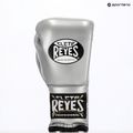 Боксерські рукавички Cleto Reyes Lace Up Sparring Sparring сріблясті 3