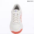 Кросівки для паделю жіночі ASICS Gel-Dedicate 8 Padel W white/guava 9