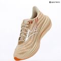 Кросівки для бігу жіночі Mizuno Wave Rider 29 summer sand/white/autumn sunset 9