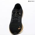 Кросівки для бігу жіночі Puma Eternity Nitro black/gold/white 9