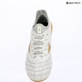 Кросівки футбольні Mizuno Morelia Neo IV Beta Elite AG white/mp gold/cool gray 3c 12
