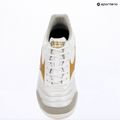 Кросівки футбольні Mizuno Morelia Sala Elite IN white/football gold/galaxy sil 12