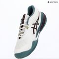 Кросівки тенісні чоловічі ASICS Gel-Resolution X Clay white/dark aubergine 9
