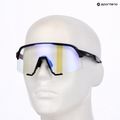 Окуляри сонцезахисні 100% S3 LE gloss black/purple flash mirror photochromic 8