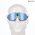 Окуляри сонцезахисні 100% Hypercraft SQ soft tact white/hiper blue multilayer 5