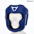 Шолом боксерський Venum Ringhorns Charger Headgear navy blue/red 8
