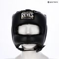 Боксерський шолом Cleto Reyes з загостреним обличчям з нейлонової планки чорний 3