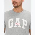 Футболка чоловіча GAP Logo Original Tee grey heather 4