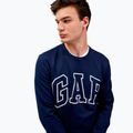 Кофта чоловіча GAP Logo Crewneck blue navy 4