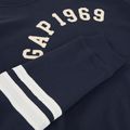 Кофта чоловіча GAP Logo Piping Crewneck blue navy 3