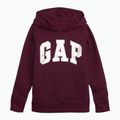 Дитячий світшот GAP V-FA SLD Logo PO пляжна слива