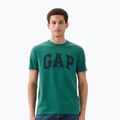 Футболка чоловіча GAP Soft Basic Logo jade stone