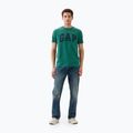 Футболка чоловіча GAP Soft Basic Logo jade stone 2