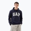 Кофта чоловіча GAP Heritage French Terry Logo blue navy