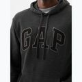 Кофта чоловіча GAP Heritage French Terry Logo charcoal heather 4
