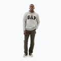 Кофта чоловіча GAP Heritage French Terry Logo light heather grey 2