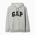 Кофта чоловіча GAP Heritage French Terry Logo light heather grey 5