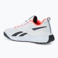 Кросівки для тренувань чоловічі Reebok NFX cloud white/core black/orange flare 3