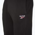Флісові штани Reebok Identity Small Logo Jogger чорний/білий/векторний червоний 3