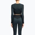 Лонгслів для тренувань жіночий Reebok RBK Lab Seamless Crop black 3