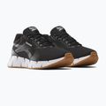 Жіночі кросівки Reebok Zig Dynamica STR чорний/білий/сріблястий металік 9