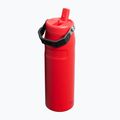Пляшка термічна Stanley IceFlow Flip Straw chili Black 2