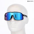 Окуляри сонцезахисні GOG Kari matt black/reflex white/blue 5