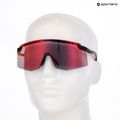 Окуляри сонцезахисні UVEX Pace Stage black matt/mirror red 7