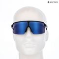 Окуляри сонцезахисні UVEX Ramp black matt/mirror blue 7
