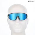 Окуляри сонцезахисні дитячі UVEX Skyryse Jr grey/green matt/mirror blue 7