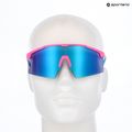 Окуляри сонцезахисні UVEX Flowline pink matt/mirror blue 7