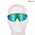 Окуляри сонцезахисні дитячі UVEX Skyryse Jr blue matt/mirror green 7
