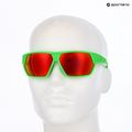 Окуляри сонцезахисні GOG Zonda matt neon green/red 12