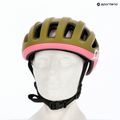 Шолом велосипедний POC Amidal olivine green matt/thulite pink matt 6