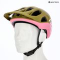Шолом велосипедний POC Cularis olivine green matt/thulite pink matt 6